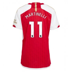 Arsenal Gabriel Martinelli #11 Replika Hjemmebanetrøje Dame 2023-24 Kortærmet